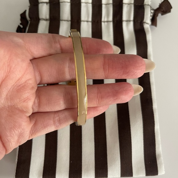 ⭐️Henri Bendel New York caramel & gold bangle bracelet - Picture 4 of 6